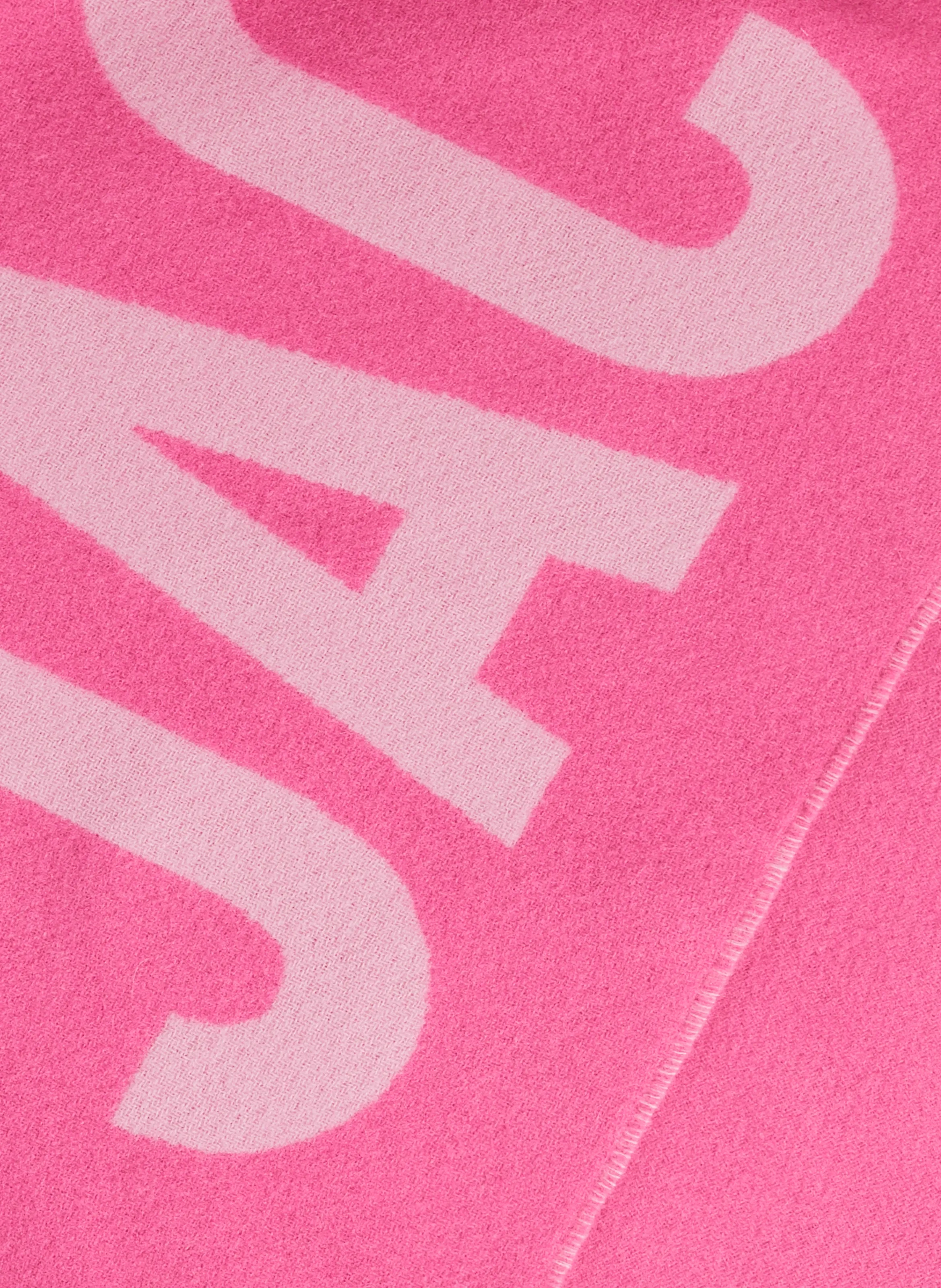 JACQUEMUS  Logo scarf - Pink