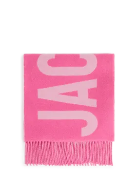 JACQUEMUS  Logo scarf - Pink