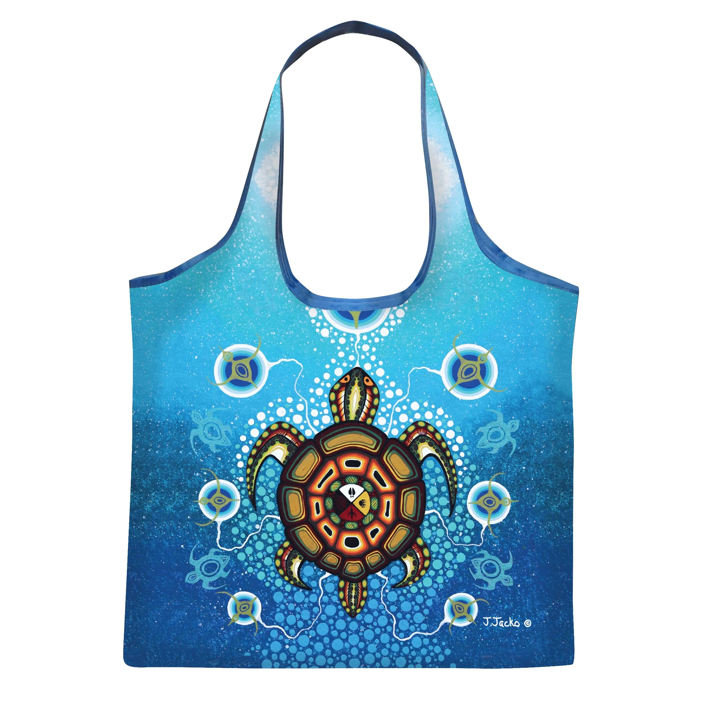 James Jacko Medicine Turtle Eco-Reusable Bag