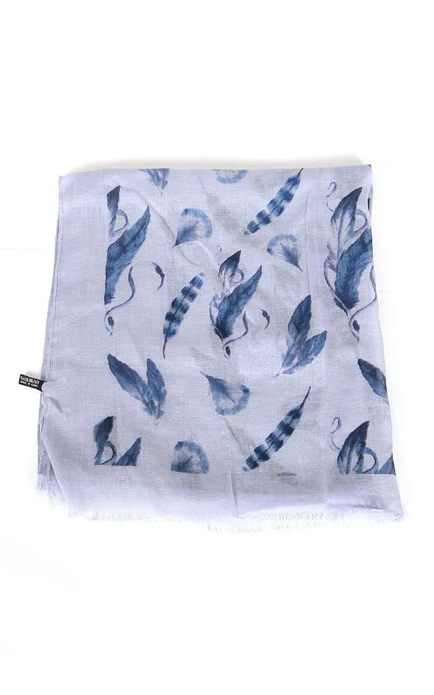 JC021271 Feather Print Scarf