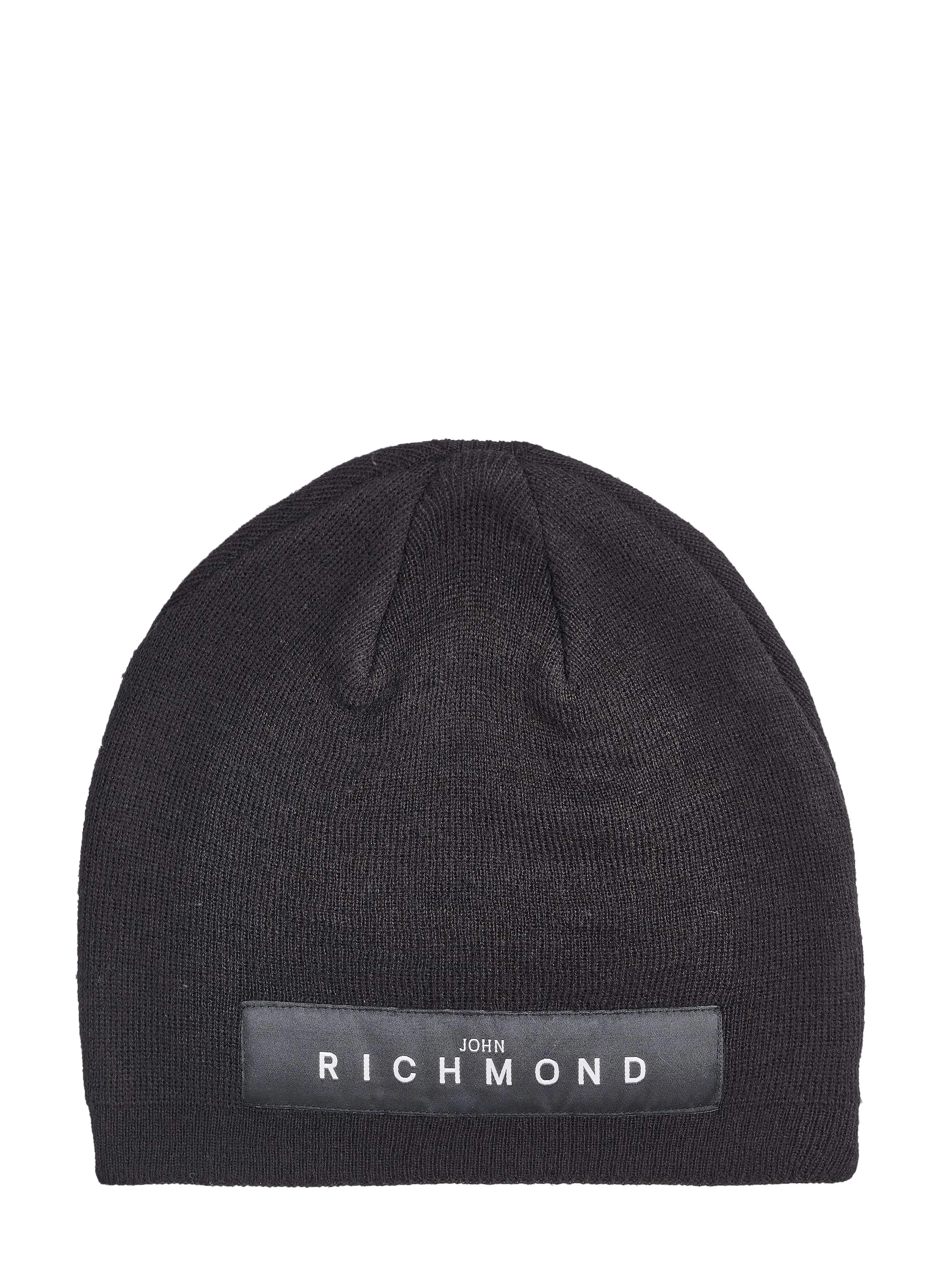 John Richmond beanie & scarf set