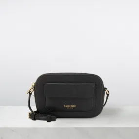 KATE SPADE NEW YORK Ava Zip-Top Crossbody Bag - Black