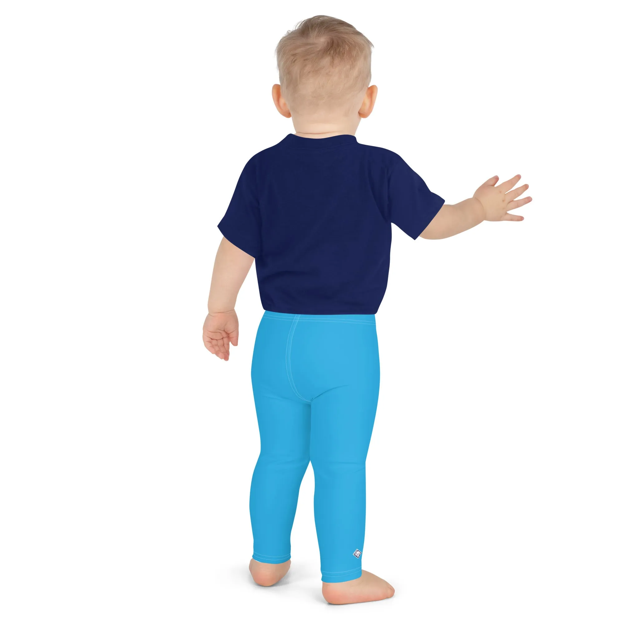 Kid's Boys Jiu-Jitsu Athletic Leggings 005 - Cyan