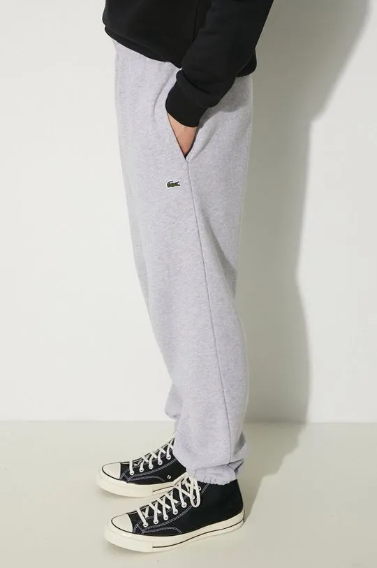 Lacoste joggers gray color