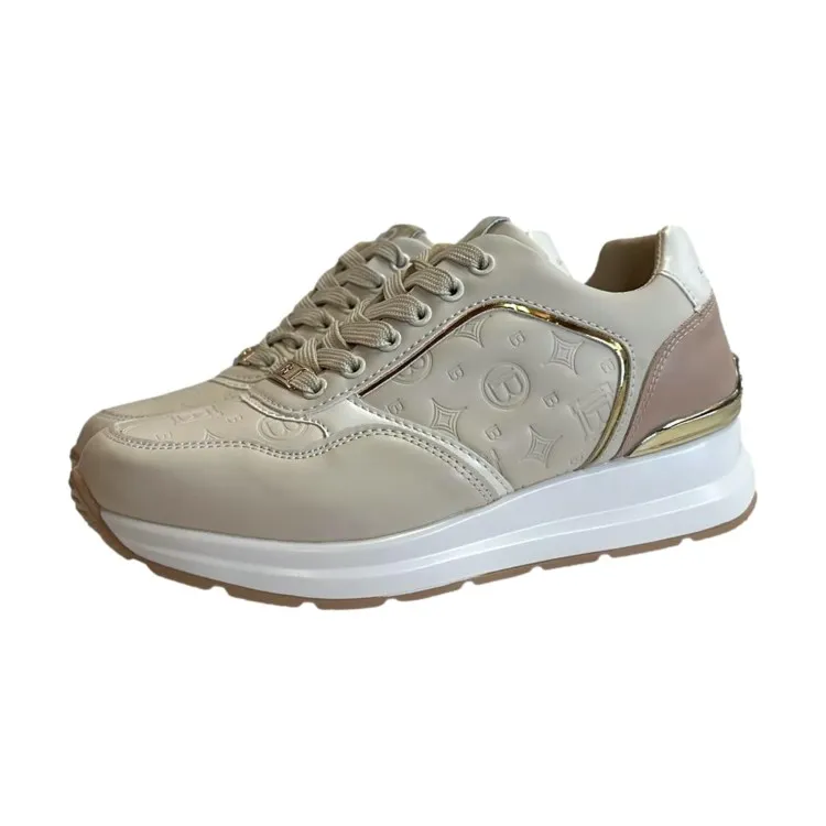 Laura Biagiotti 8404 Scarpe Donna Sneakers Beige