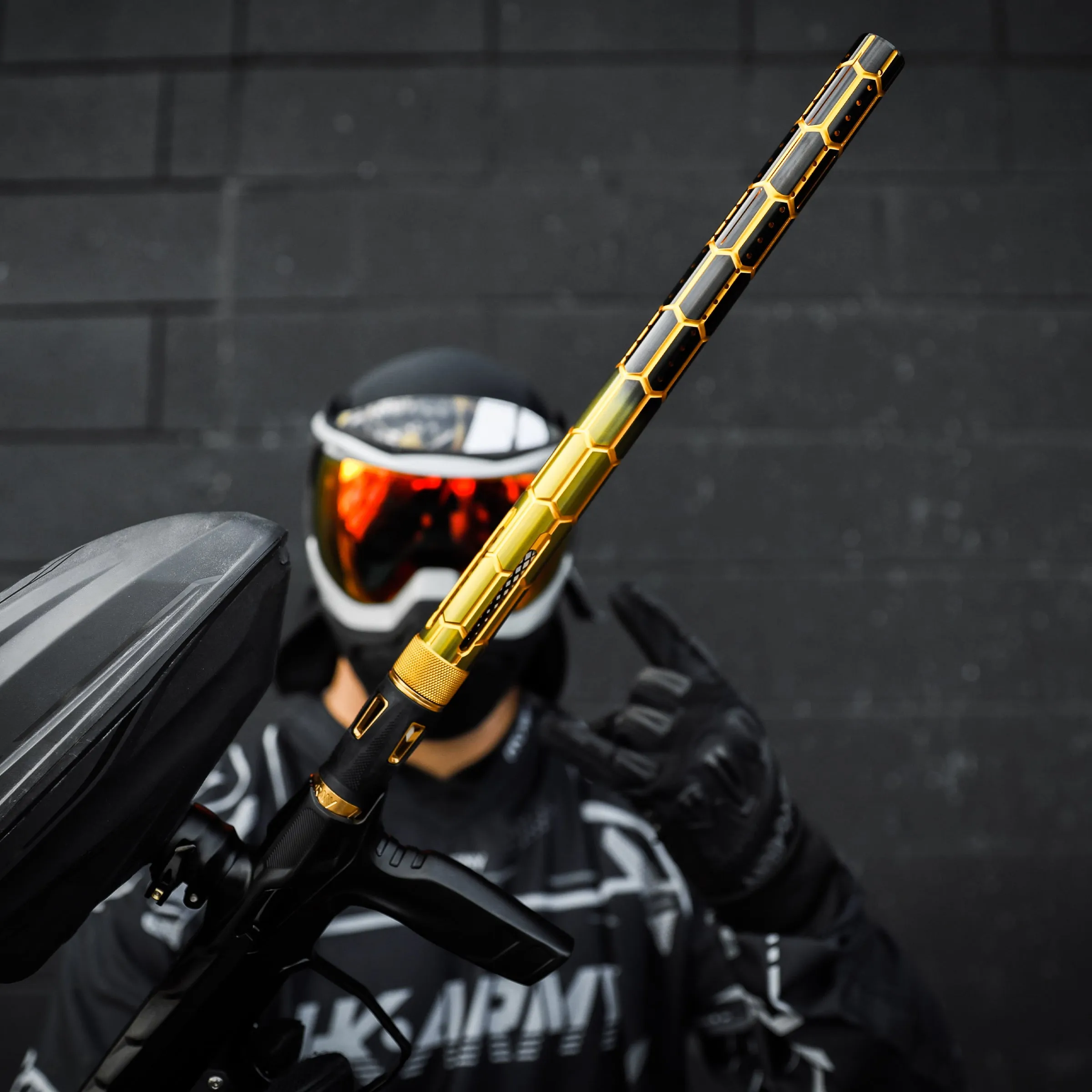 LAZR Elite Nexus Barrel Kit - 15 Gold/Black Colored Inserts - Cocker Threads