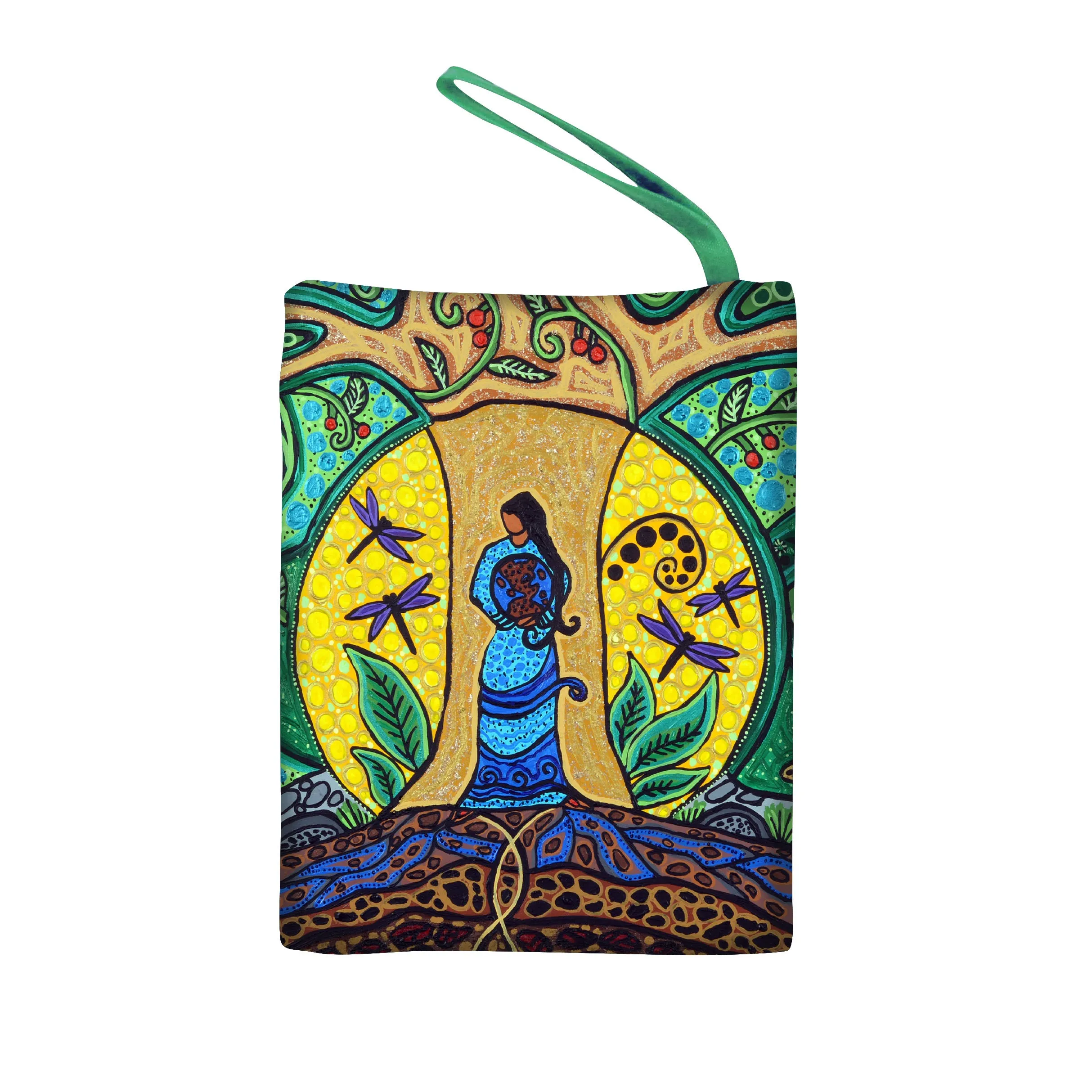 Leah Dorion Strong Earth Woman Eco-Reusable Bag