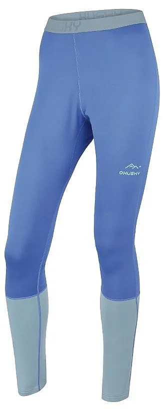 leggings Husky Active Winter Tyme - Blue - women´s