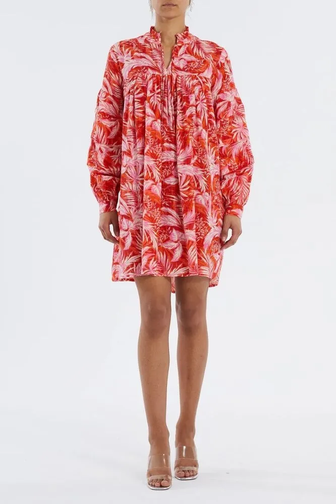 Lollys Laundry Georgia Dress - Red: M