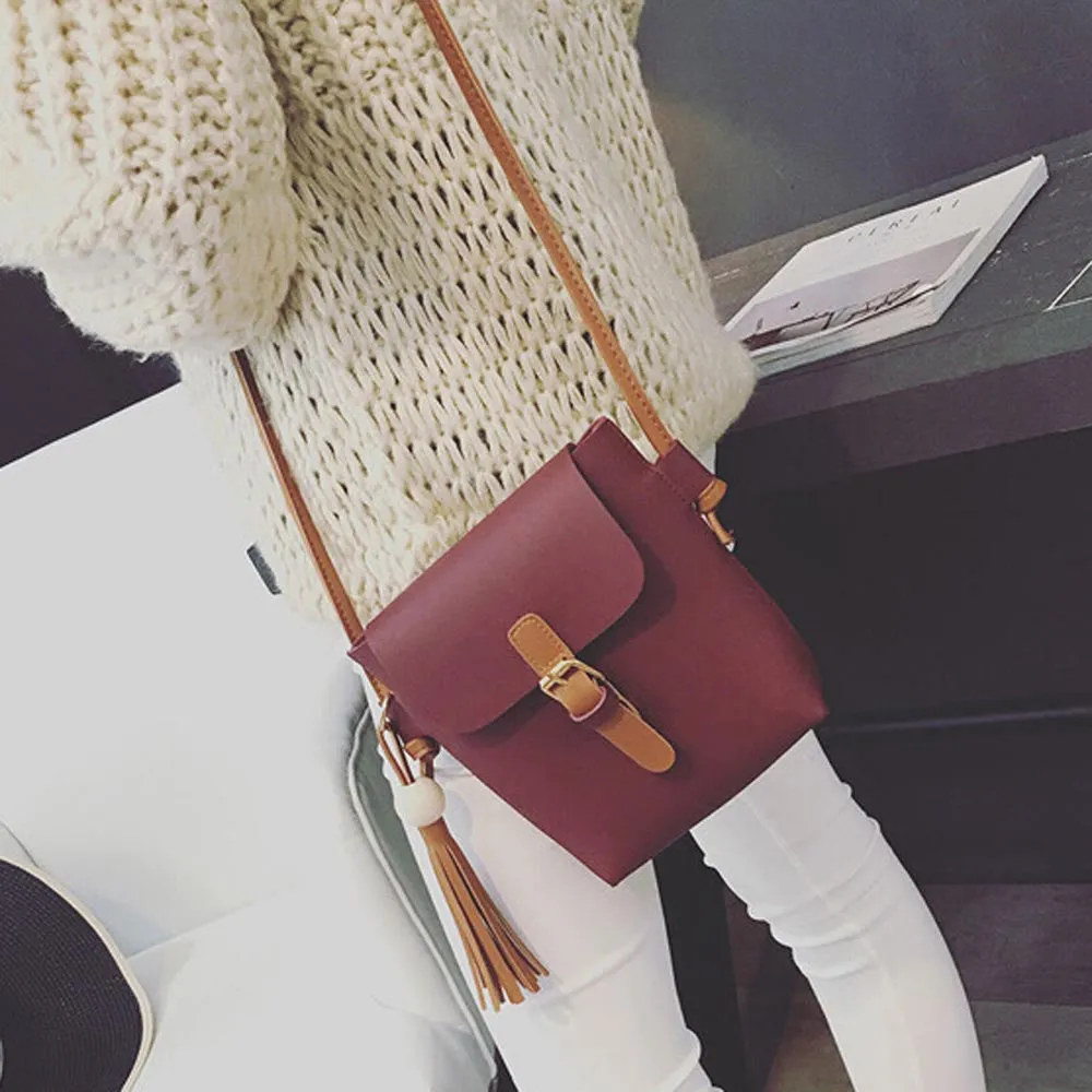 luxury hbags women messenger bags famouscrossbody Shoulder Bag bolsos Leather Tassels Hbag bolsos feminina