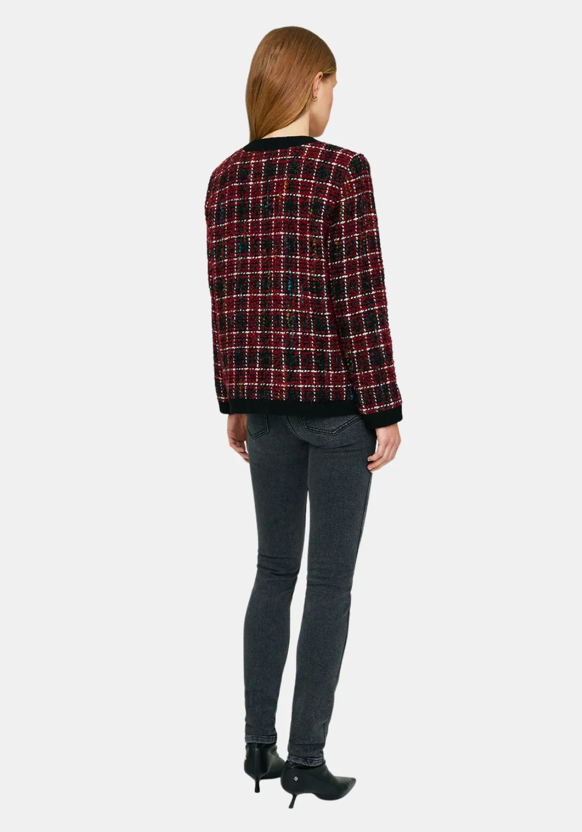 LYDIA JACKET CHERRY PLAID