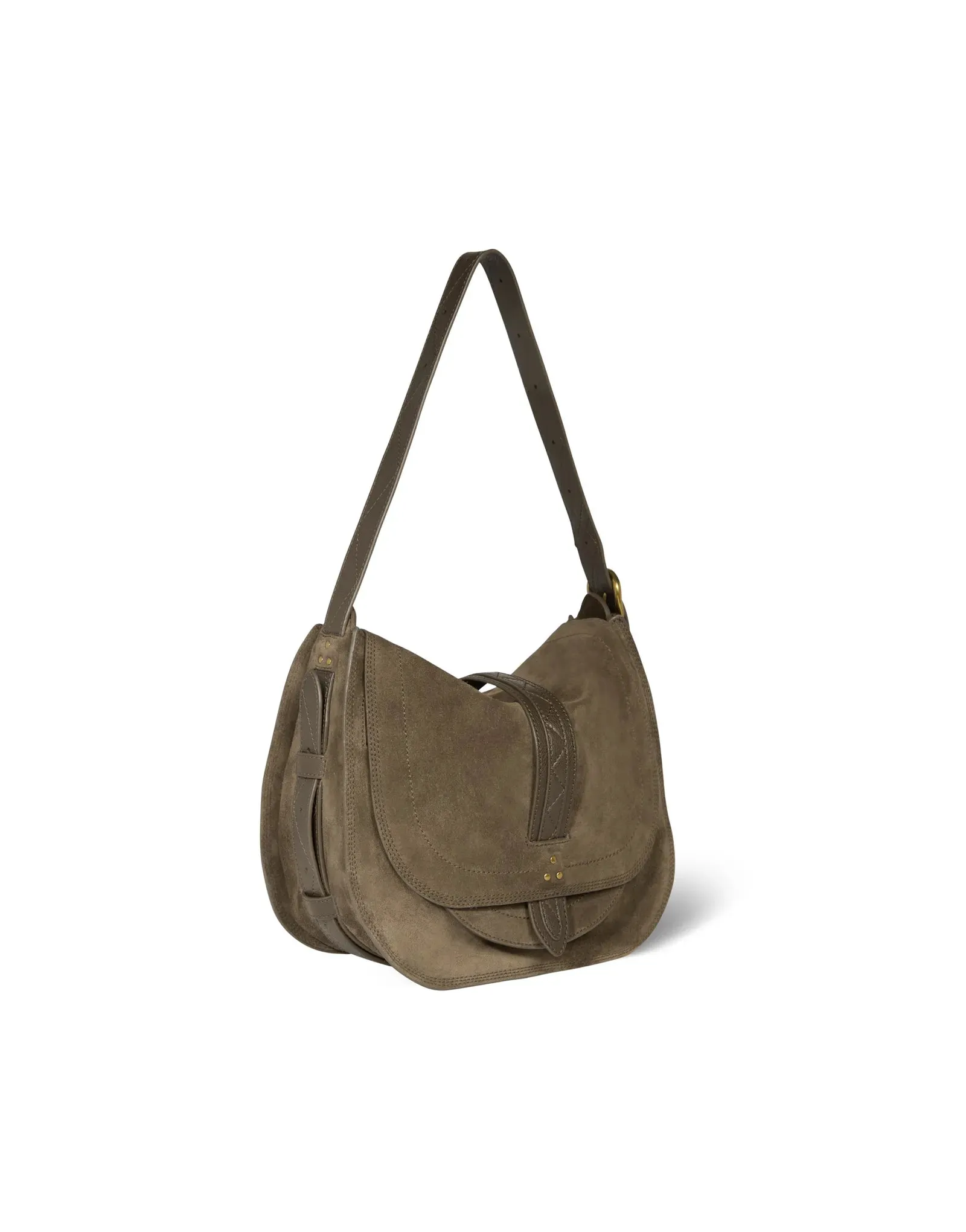 Mario Bag in Savane Split Suede