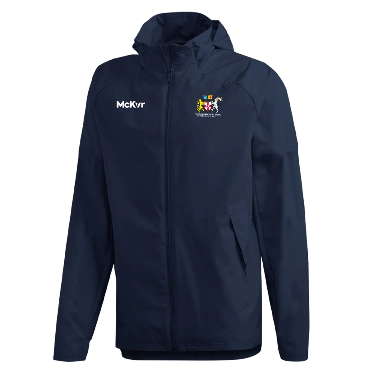 Mc Keever Civil Service NI RFC Core 22 Rain Jacket - Adult - Navy