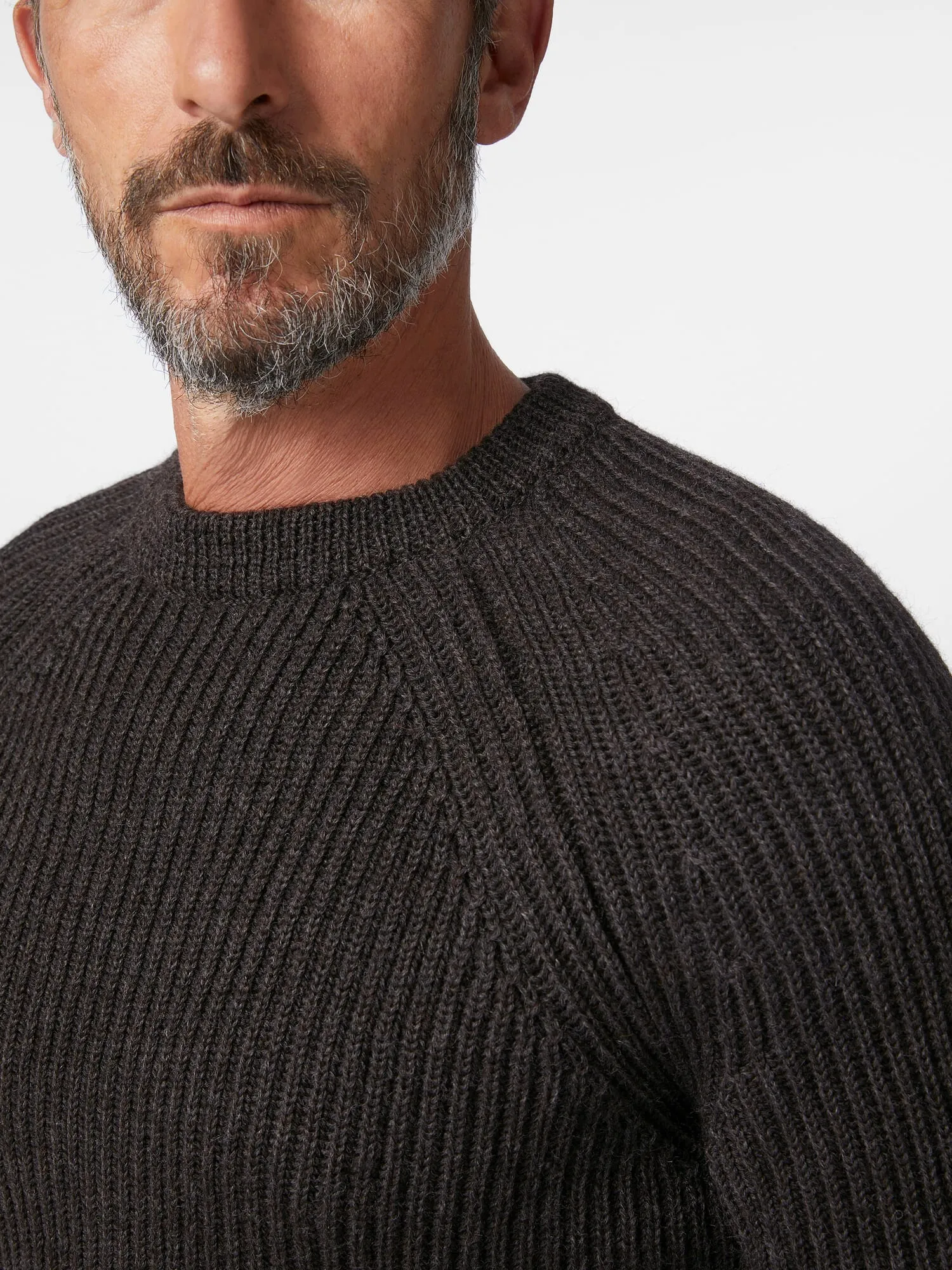 Mens Knit Sweater, Brown | Manufactum