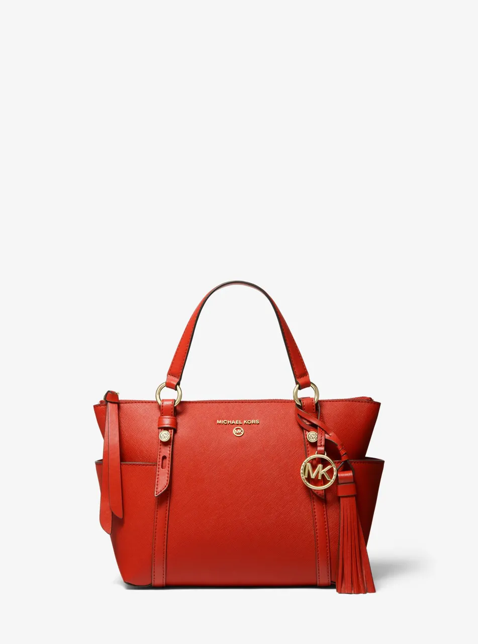 MICHAEL MICHAEL KORS Sullivan small saffiano leather top-zip tote bag -                         -                     -         