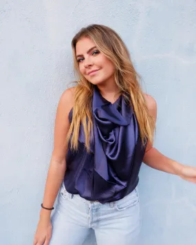 Midnight Navy Scarf