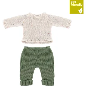 Miniland Knitted Doll Outfit 12⅝ - Sweater&Trousers