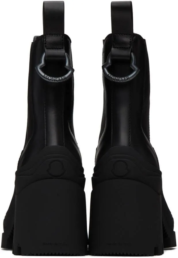 Moncler Black Envile Ankle Boots