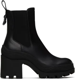 Moncler Black Envile Ankle Boots