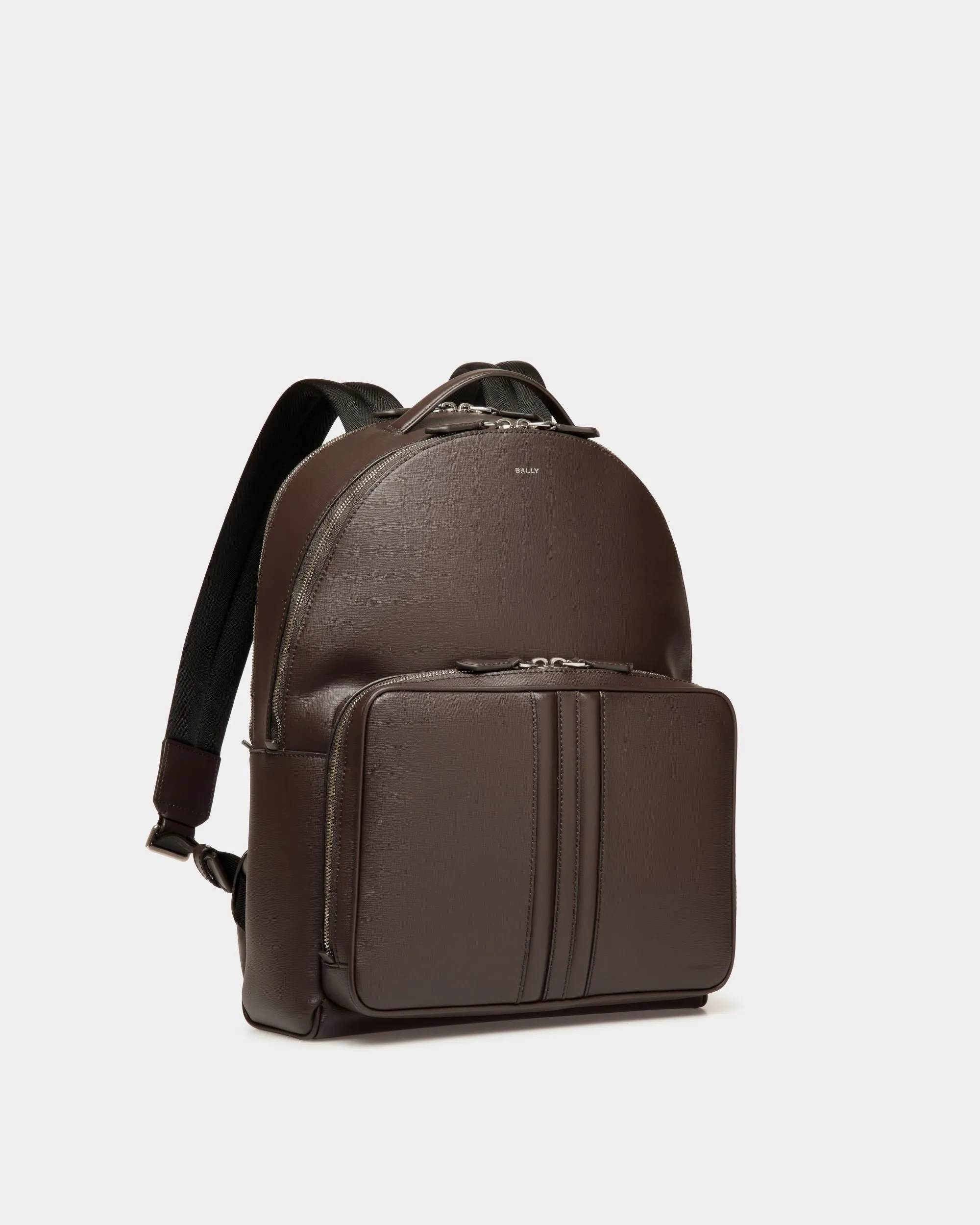 Mythos Backpack in Ebano Recycled Leather 