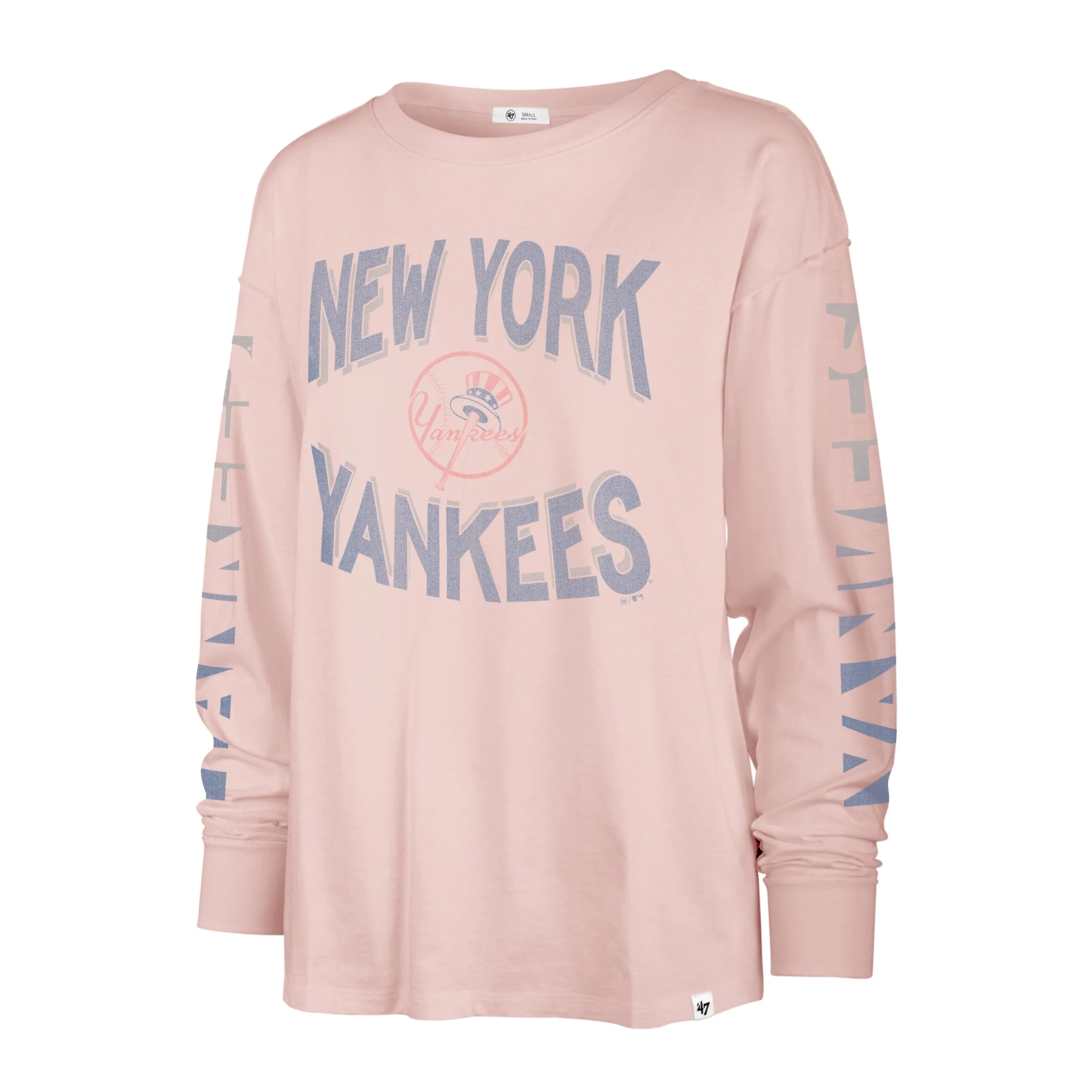 NEW YORK YANKEES CLOUD NINE '47 SOA LONG SLEEVE TEE WOMENS