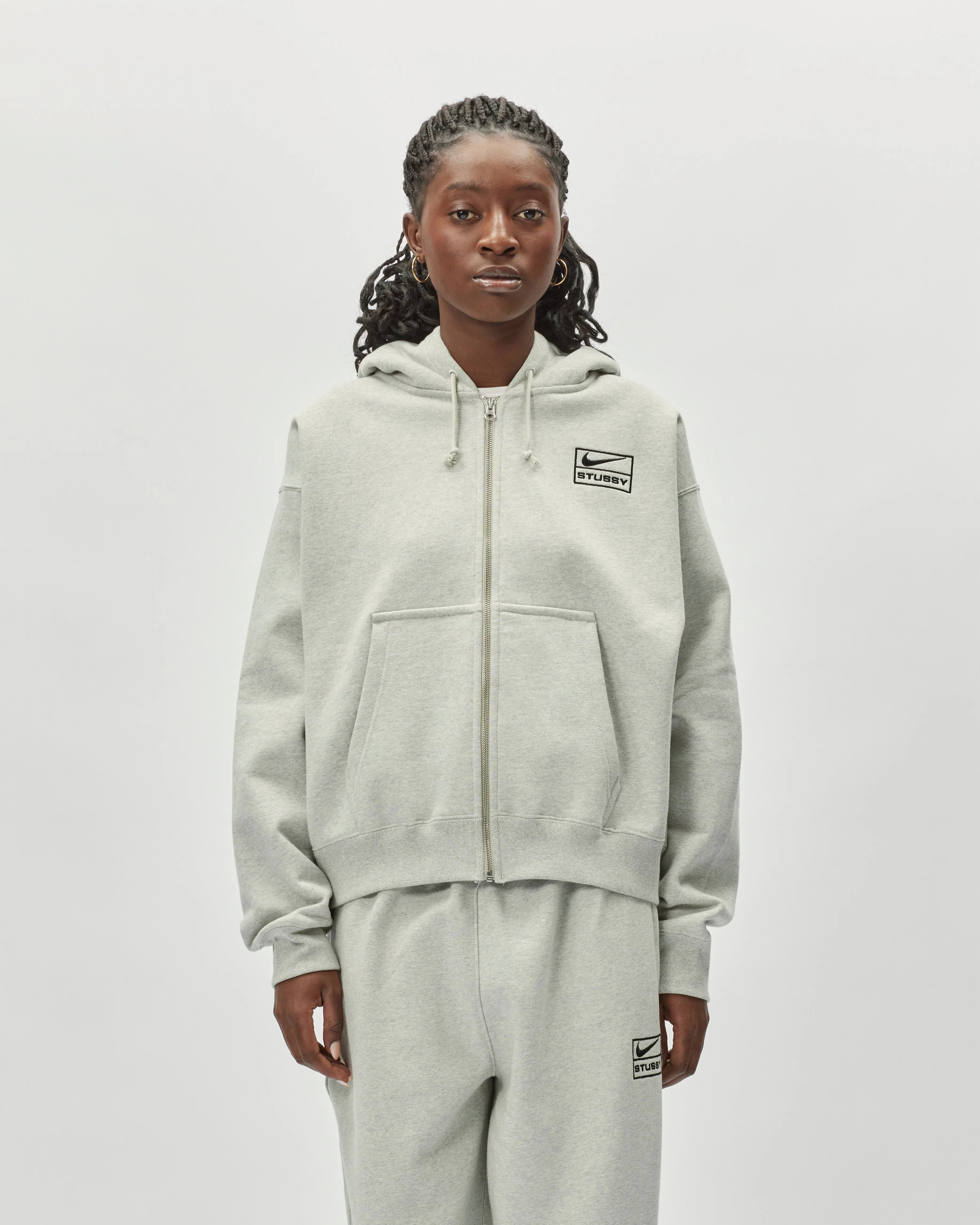 Nike x Stüssy Full-Zip Fleece Hoodie