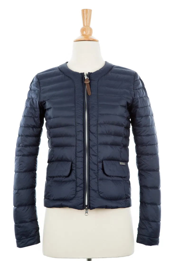 No-Collar Down Jacket