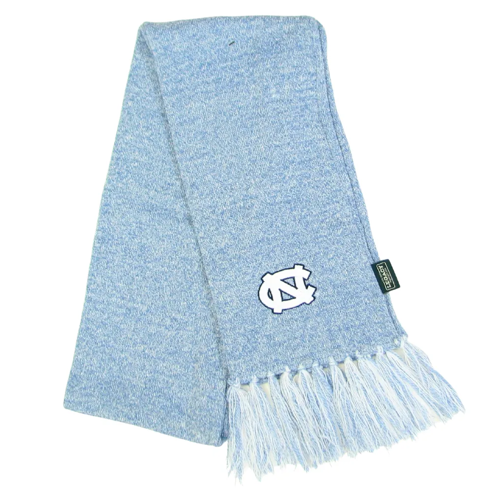 North Carolina Tar Heels Winter Knit Scarf in Blue