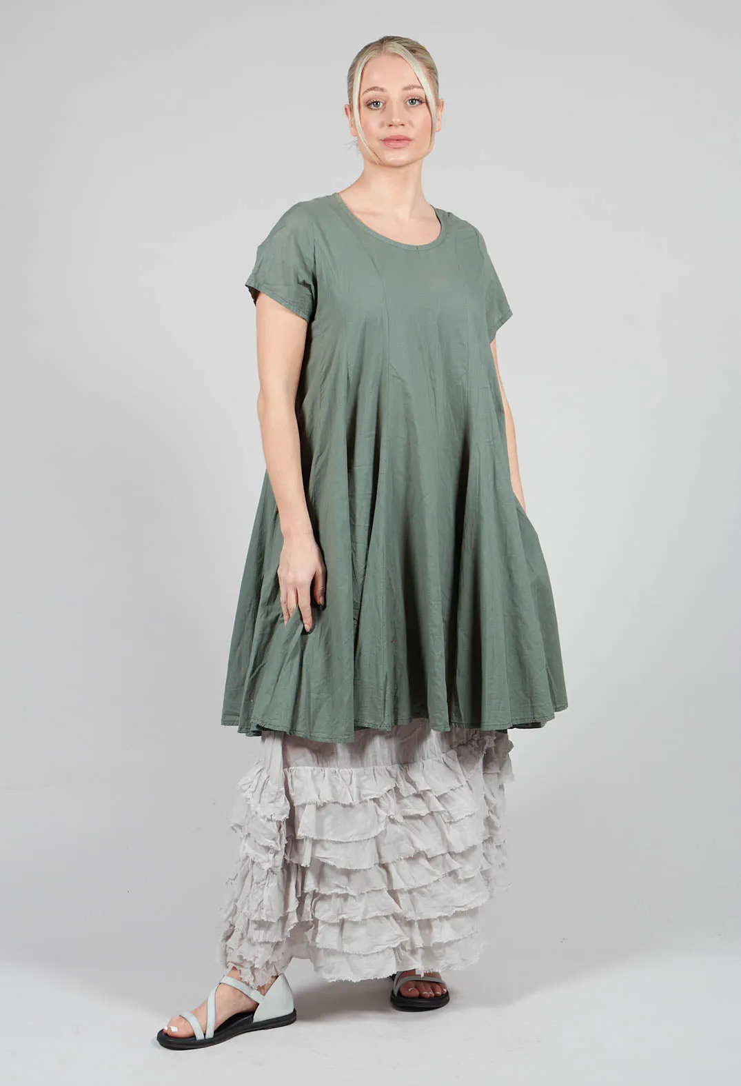 Notikonsum Tunic in Teich Green