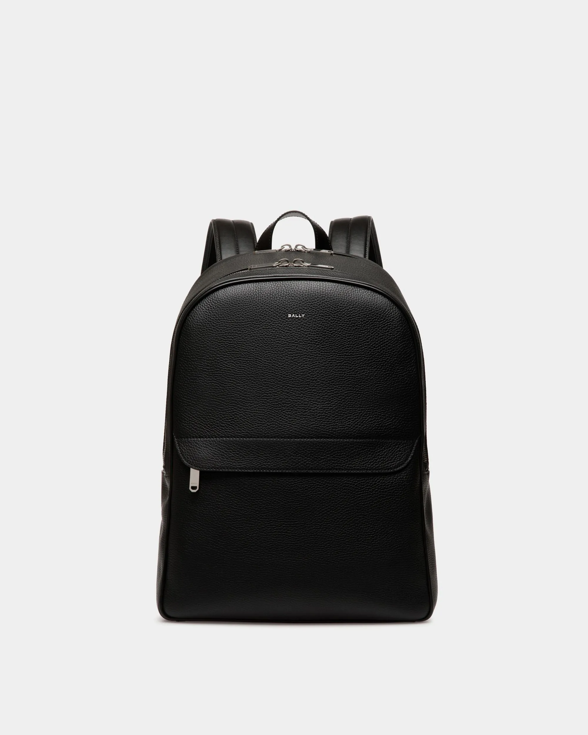 Oeden Backpack In Black Leather 