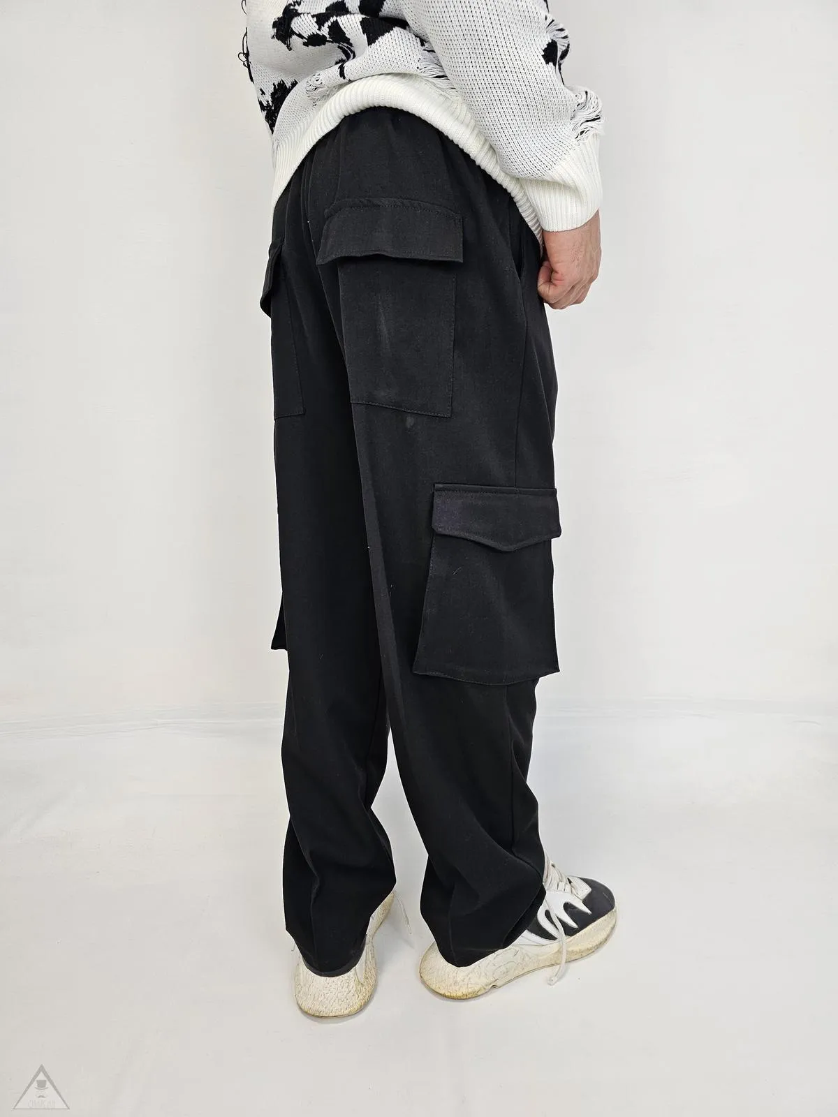 Pantalone Cargo nero