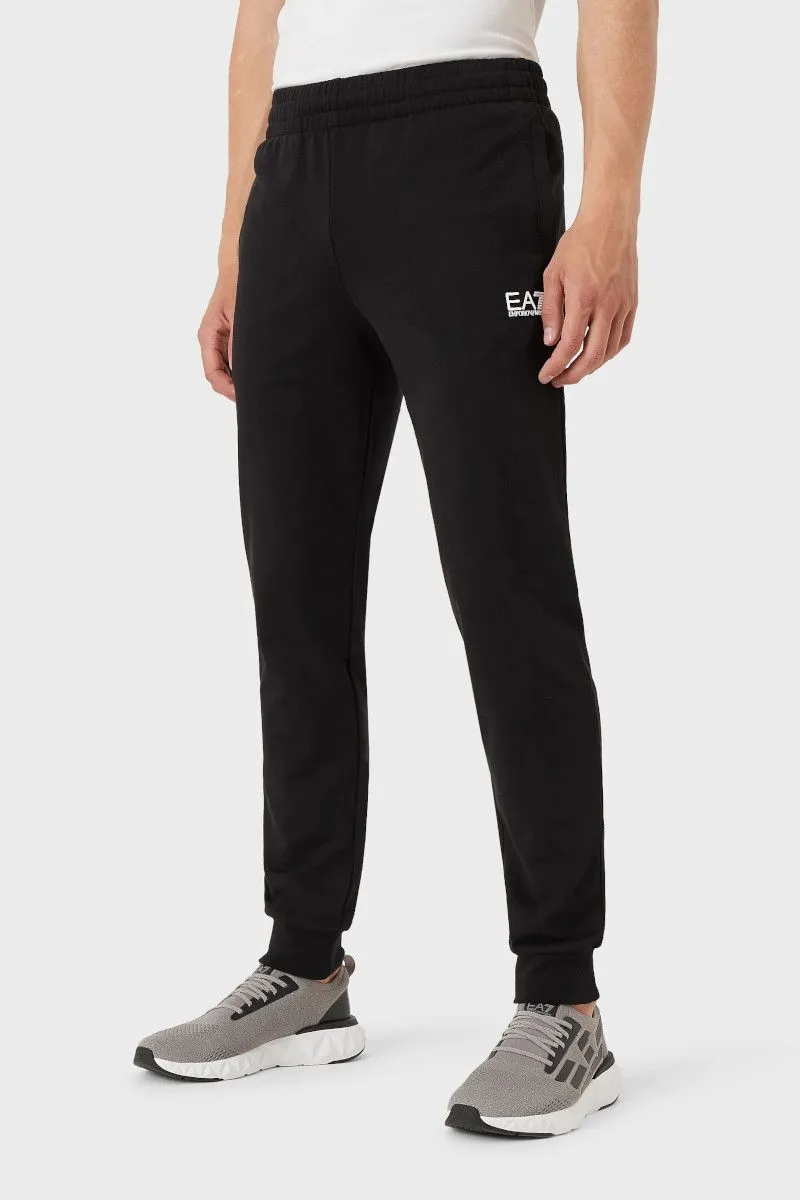 Pantaloni joggers in cotone Uomo Nero