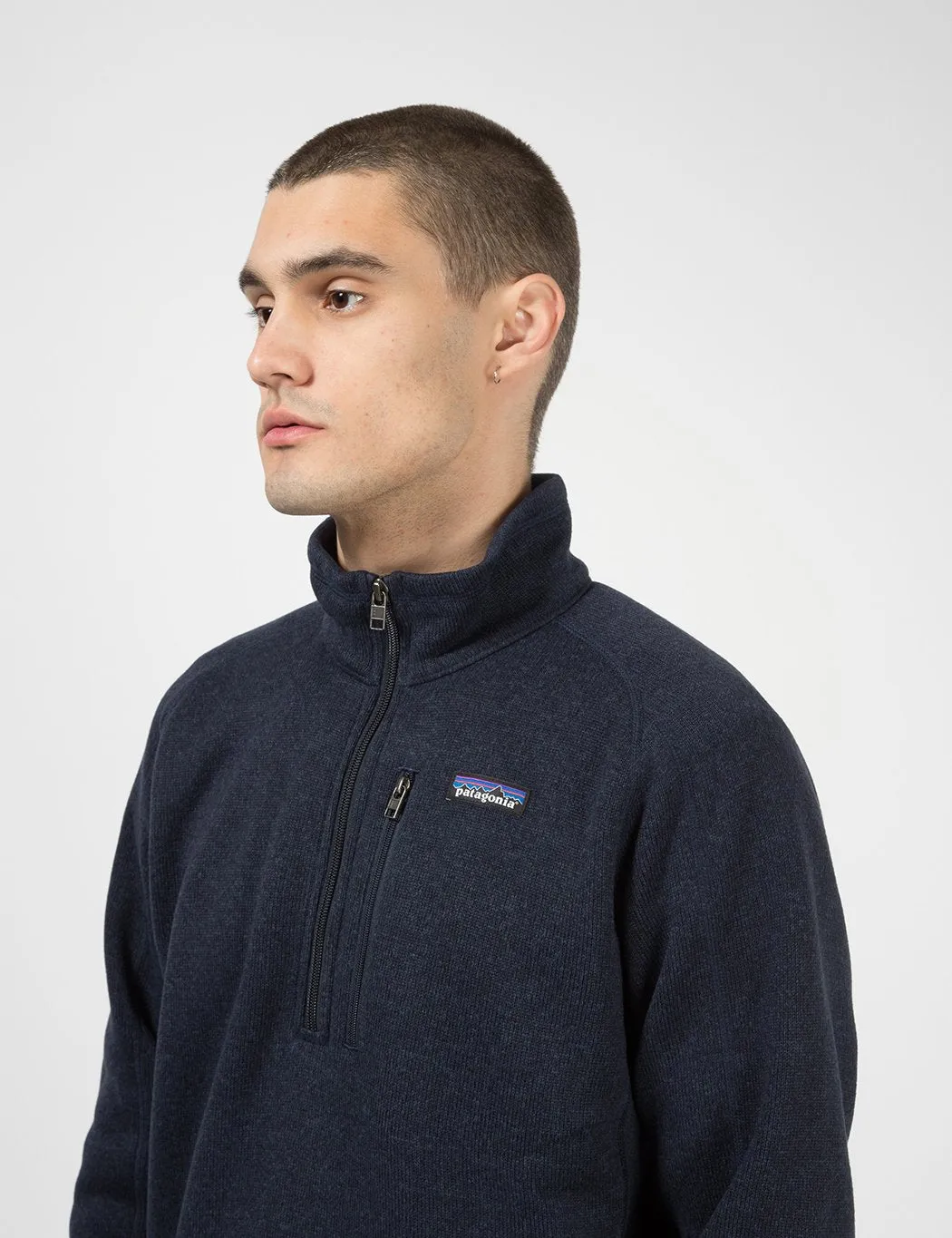 Patagonia Better Sweater 1/4 Zip Sweatshirt - New Navy Blue