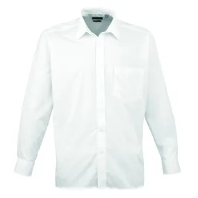 Peter Drew Long Sleeve Premier Shirt - White