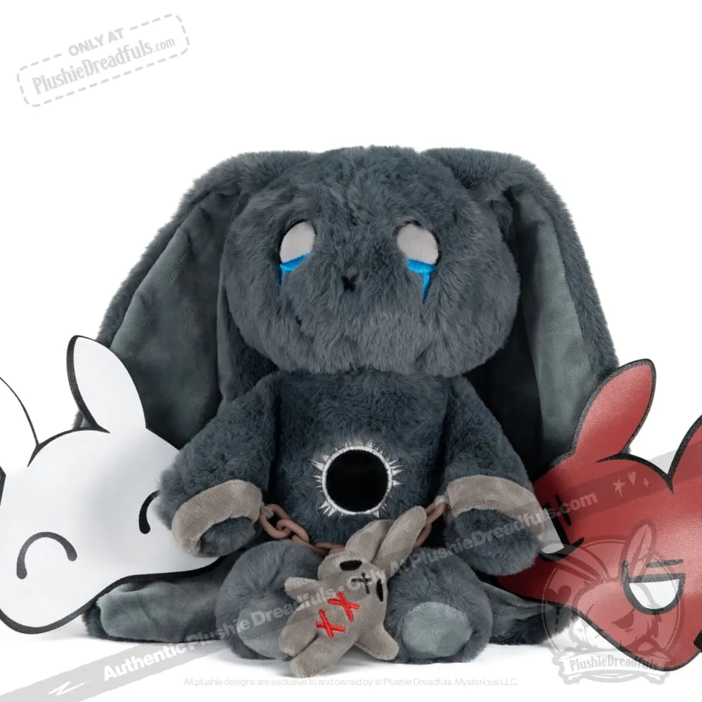 Plushie Dreadfuls - PTSD Bunny - Plush Stuffed Animal