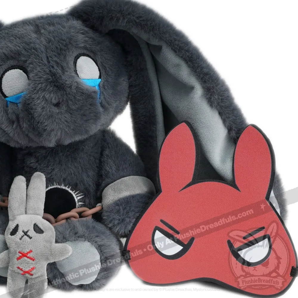 Plushie Dreadfuls - PTSD Bunny - Plush Stuffed Animal