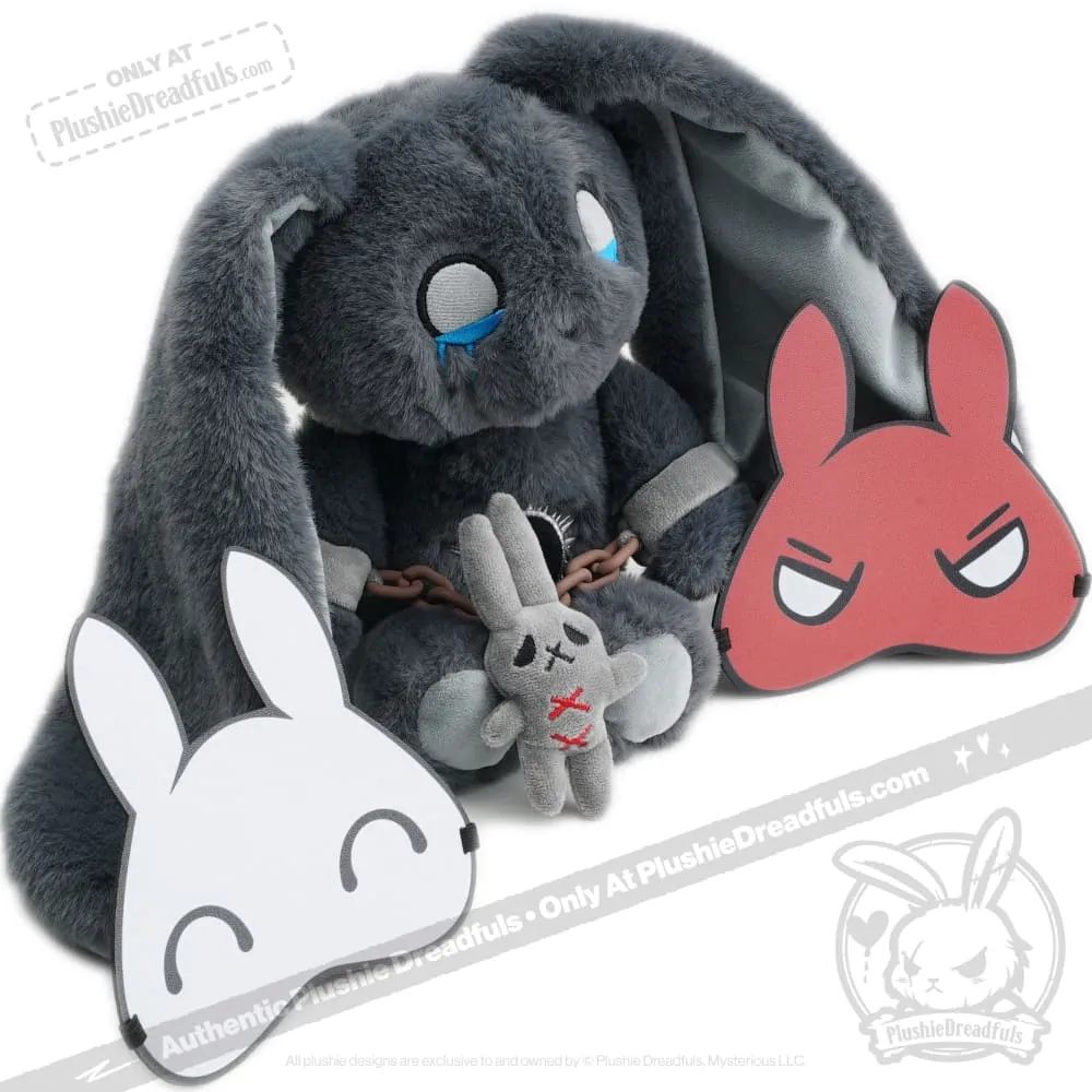 Plushie Dreadfuls - PTSD Bunny - Plush Stuffed Animal