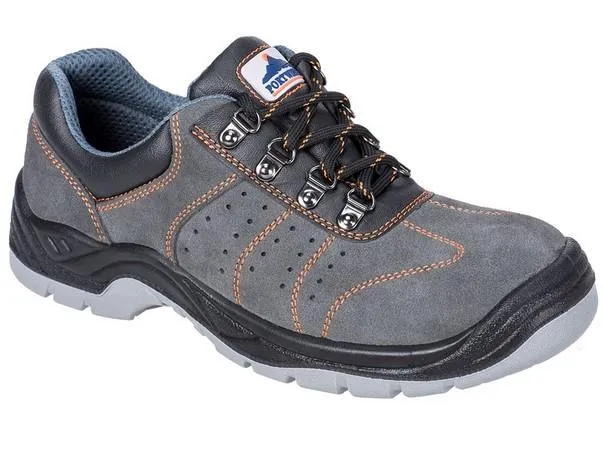 Portwest - FW02 Steelite Perforated  Grey Trainer S1P - SRC - [PW-FW02GRR]