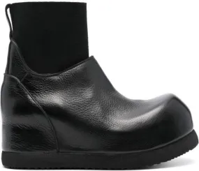 Premiata leather ankle boots Black