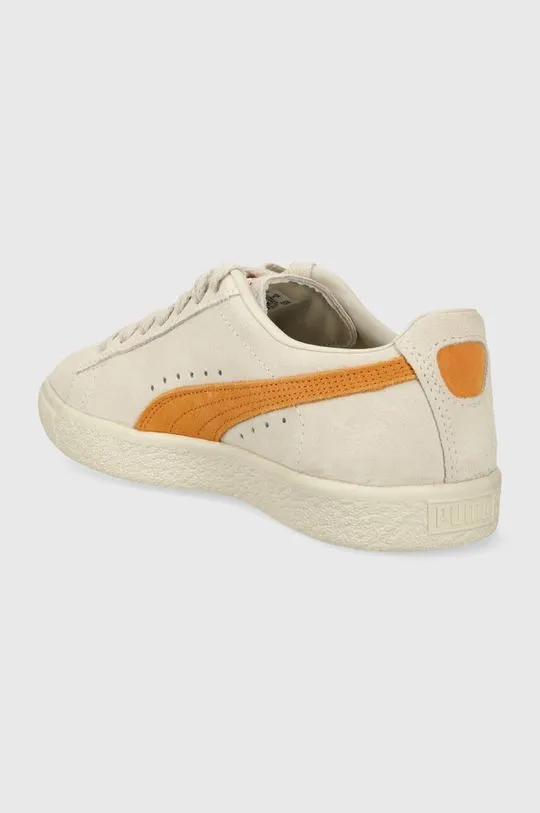 Puma suede sneakers Clyde OG beige color