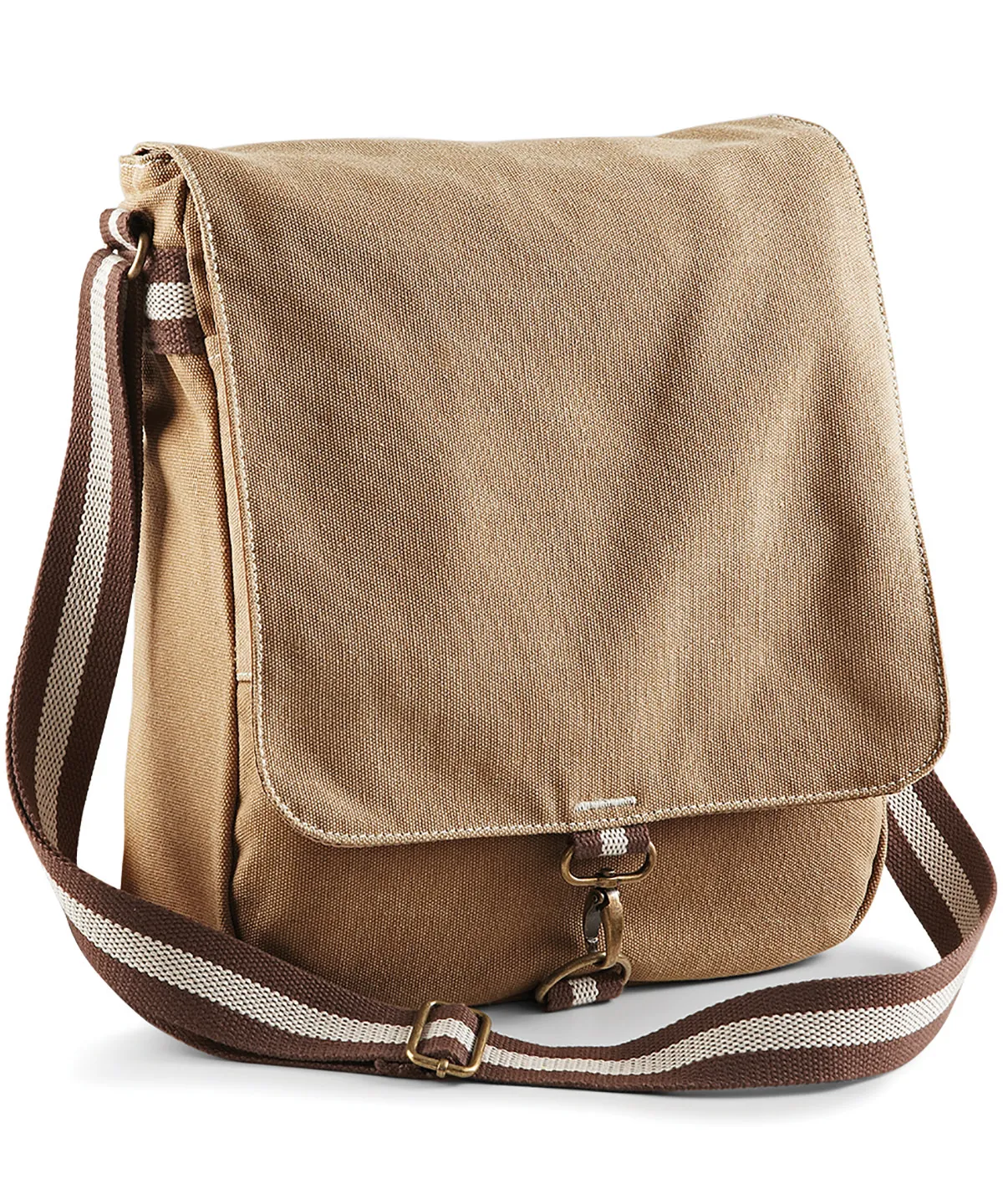 Quadra Vintage canvas messenger