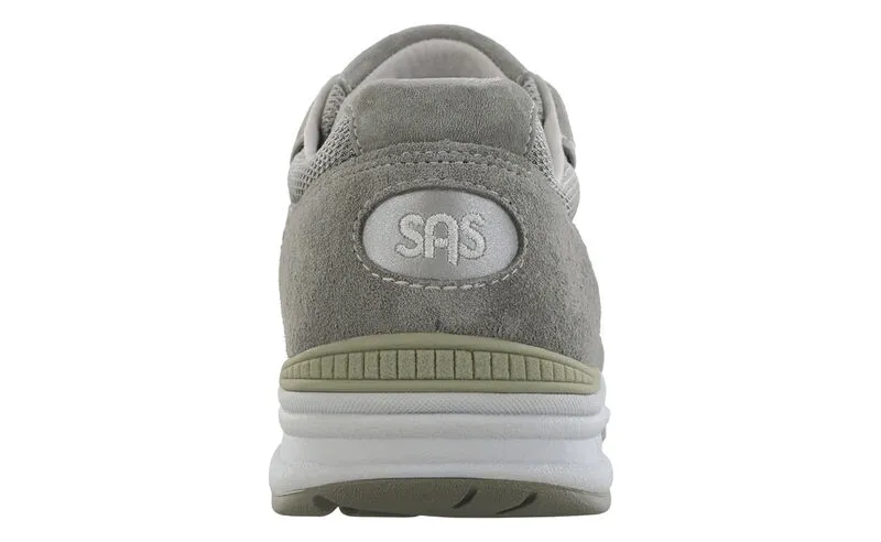 SAS Mens Journey Mesh Lace Up Sneakers- Grey