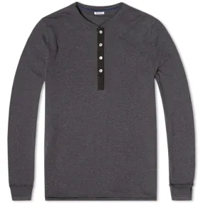 Schiesser Karl-Heinz Long Sleeve HenleyAnthracite