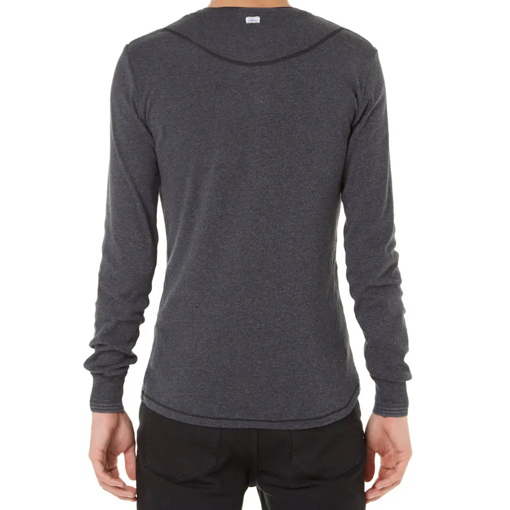 Schiesser Karl-Heinz Long Sleeve HenleyAnthracite