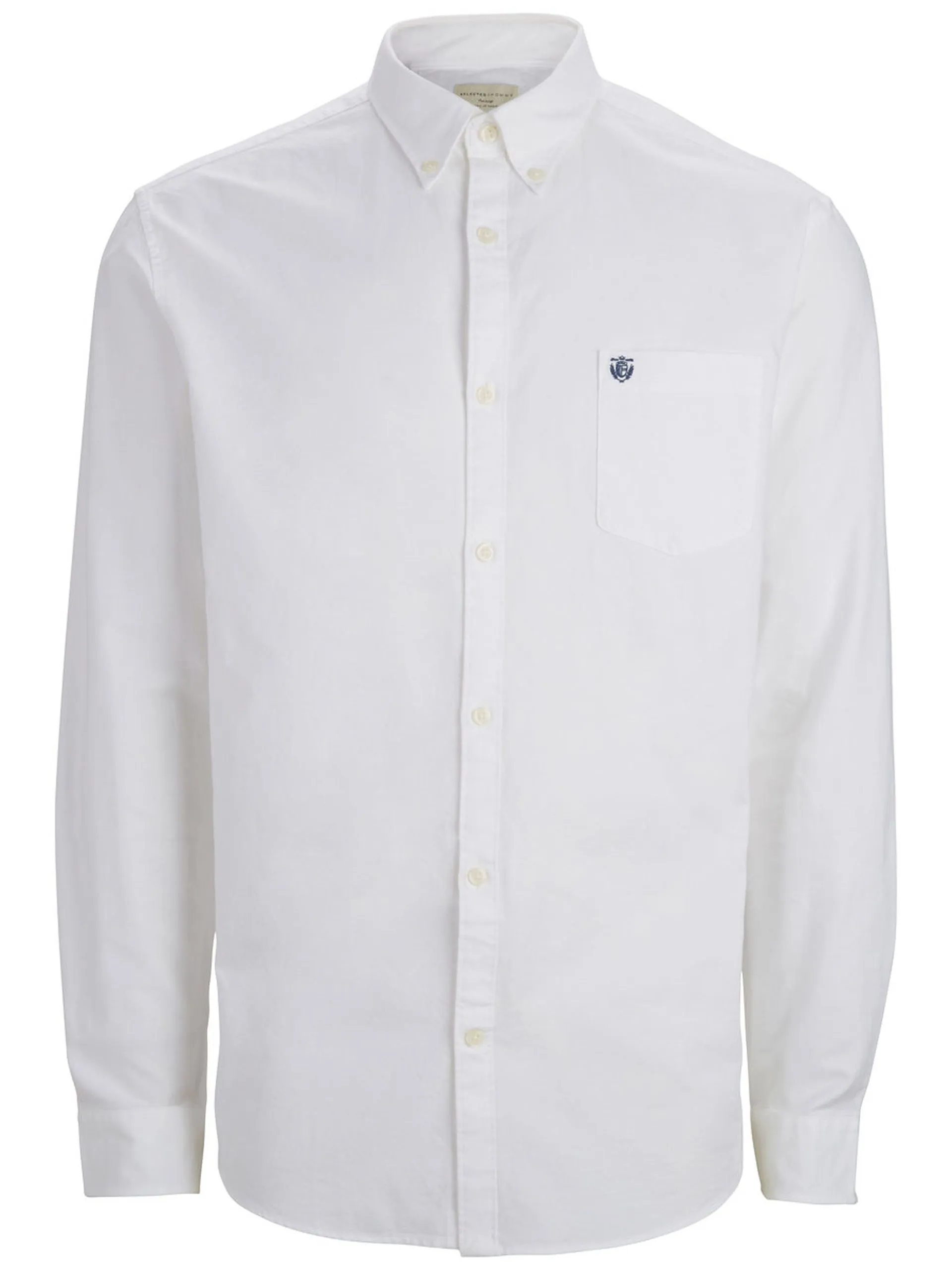 Selected Collect Long Sleeve Shirt White