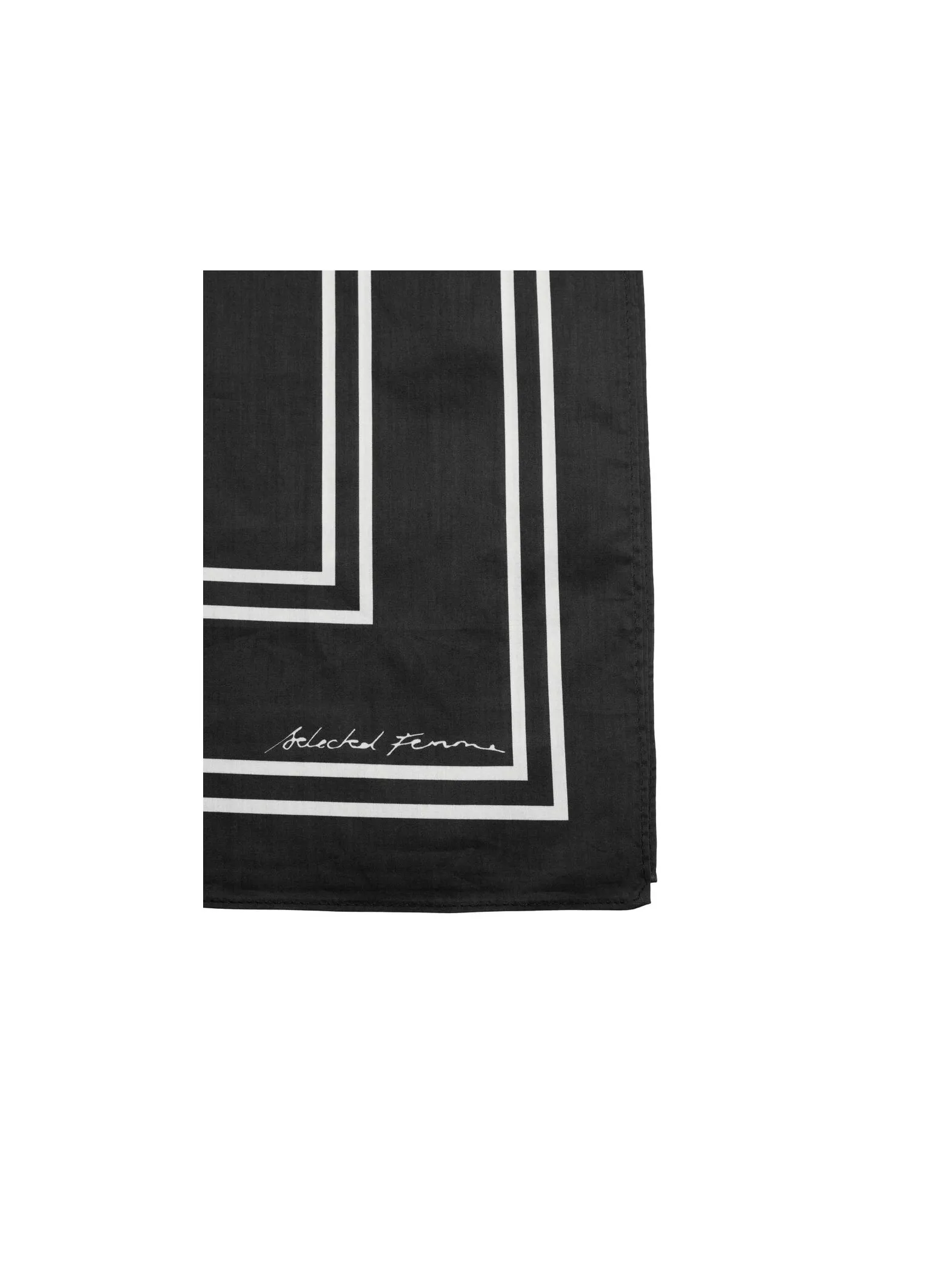 SELECTED FEMME SCARF MIO BLACK