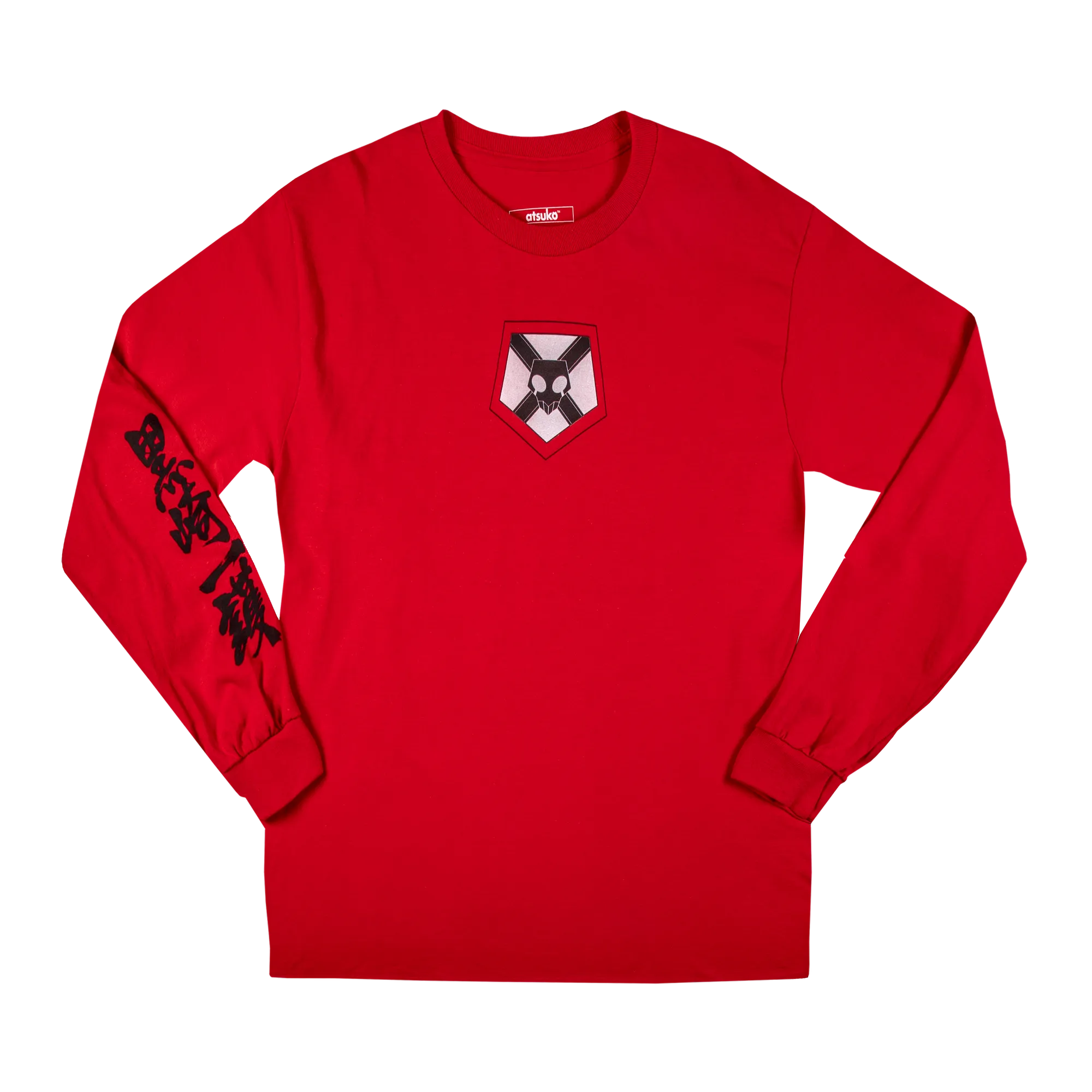 Shinigami Badge Red Long Sleeve