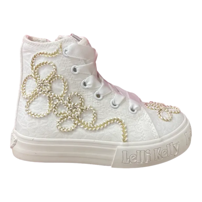 Sneakers da bambina zahra bianco Cod: LKED4170