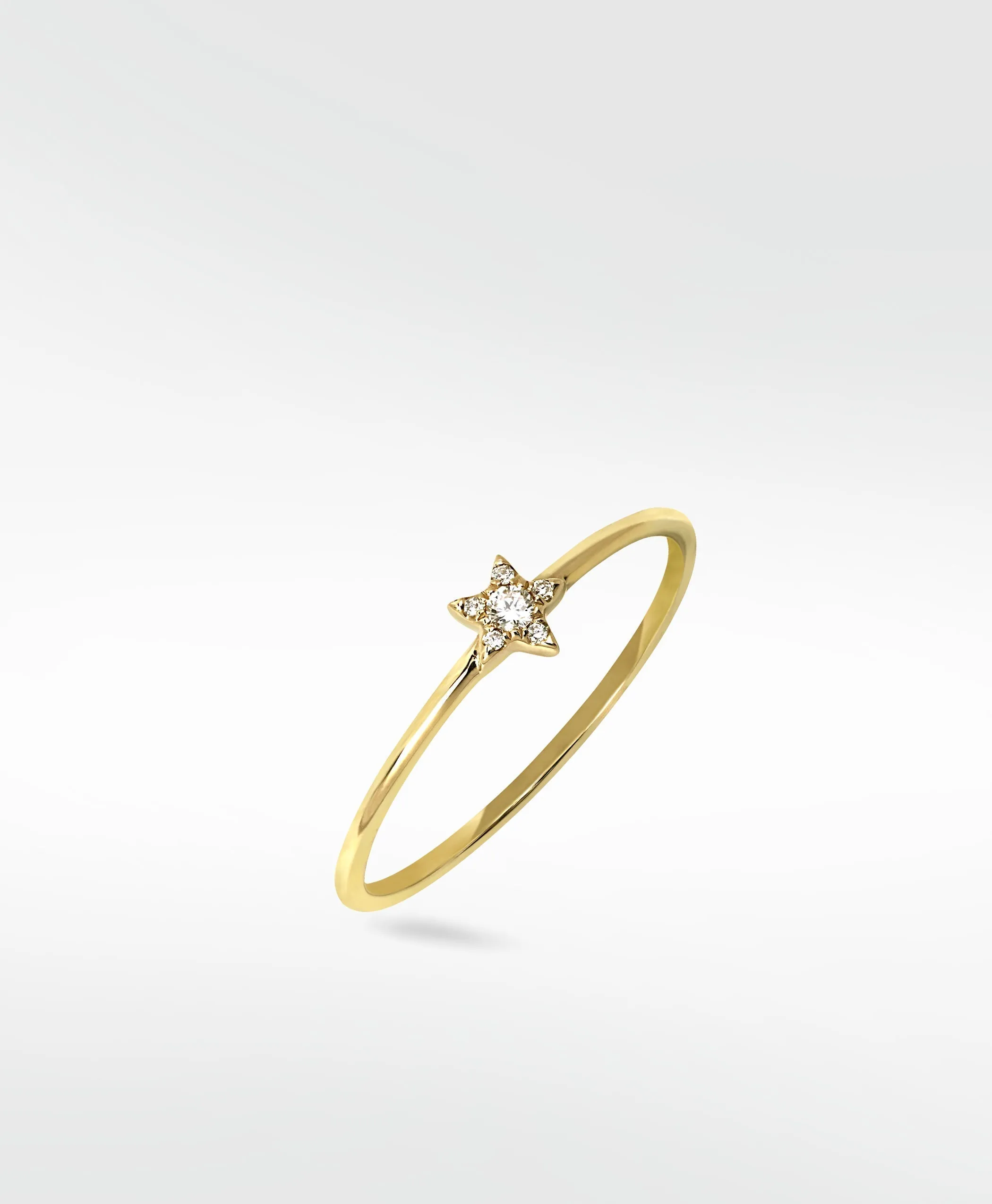 Starry Messenger Gold Ring