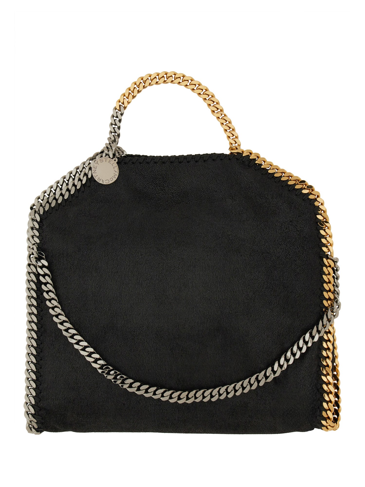 STELLA McCARTNEY    FALABELLA FOLD OVER TOTE BAG IN SHAGGY DEER